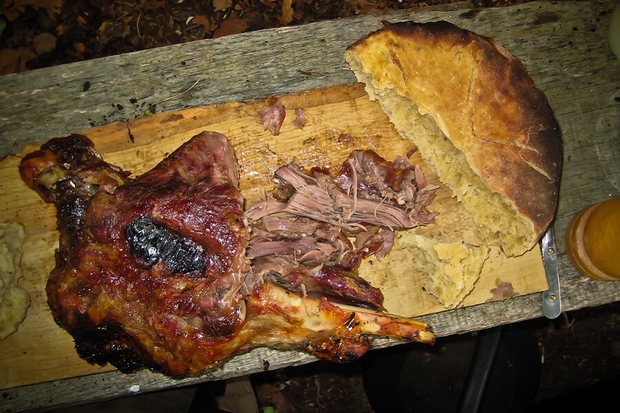 A day of backcountry cooking at Black Park Bushcraft with David Willis